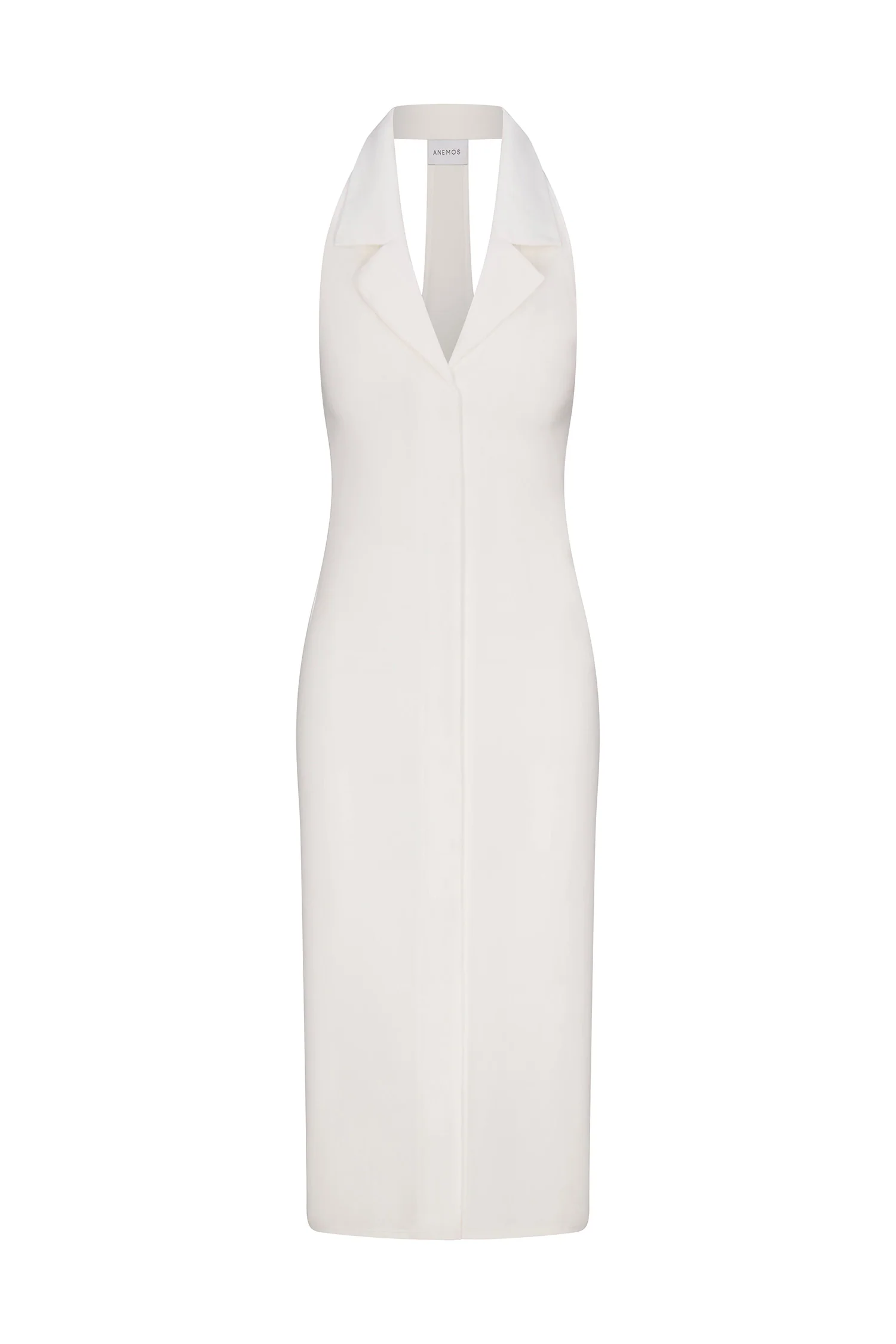 Bond Midi Dress in Stretch Twill - Image 6