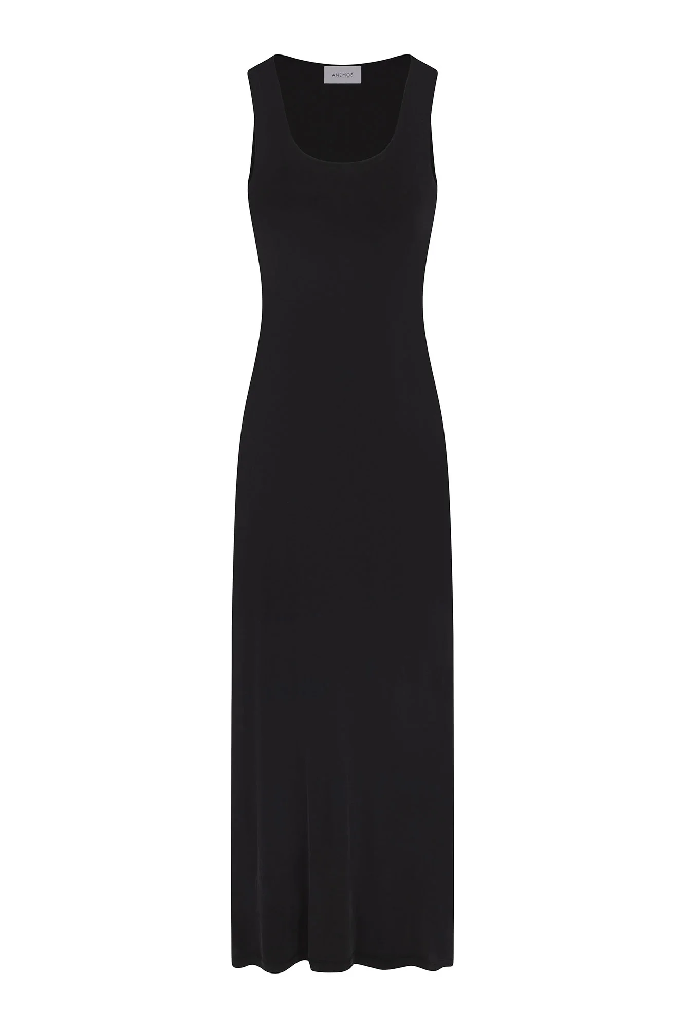 Hume Tank Maxi Dress in Luxe Cupro Jersey - Image 4