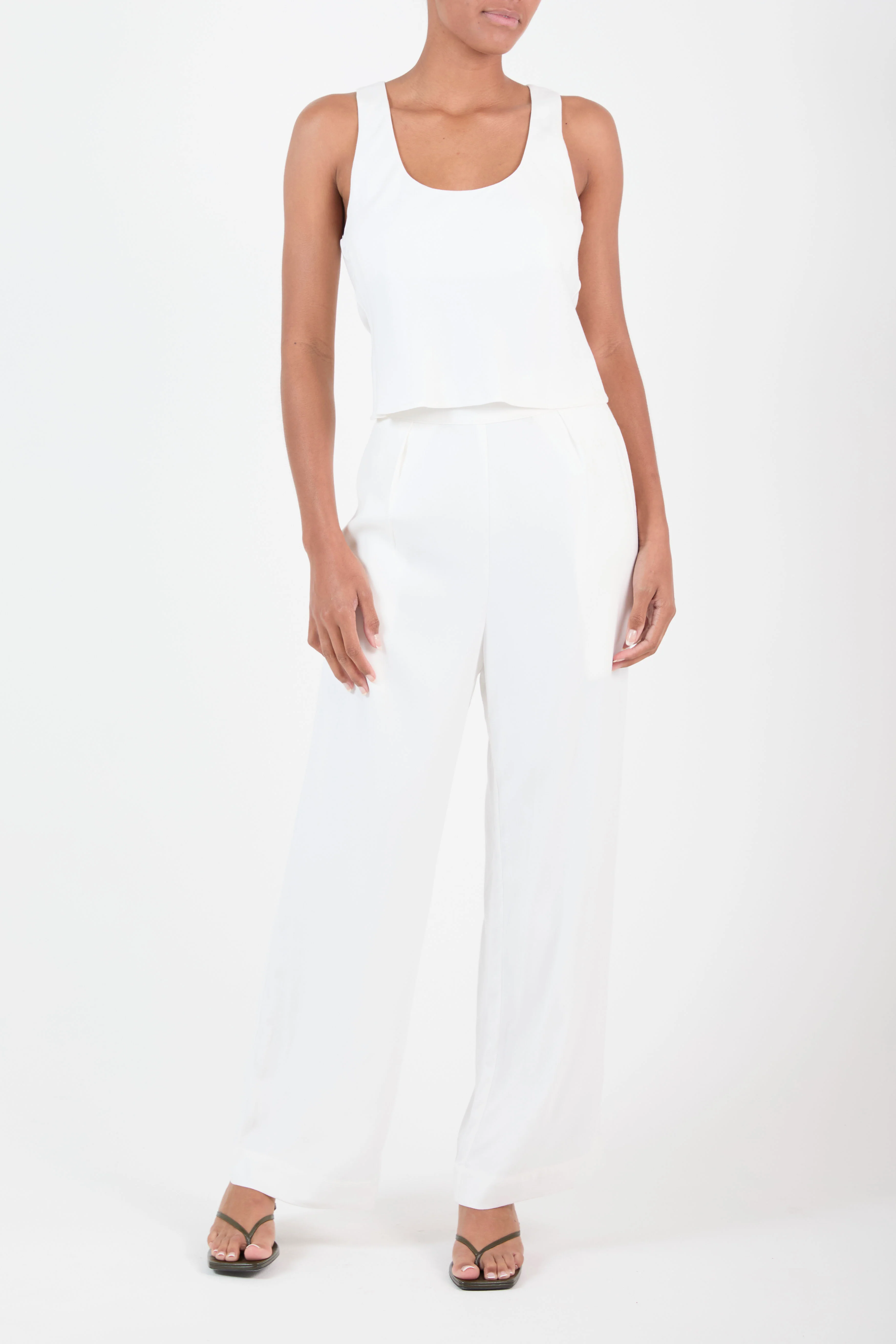 Hume Tank Top in Stretch Twill - Image 3