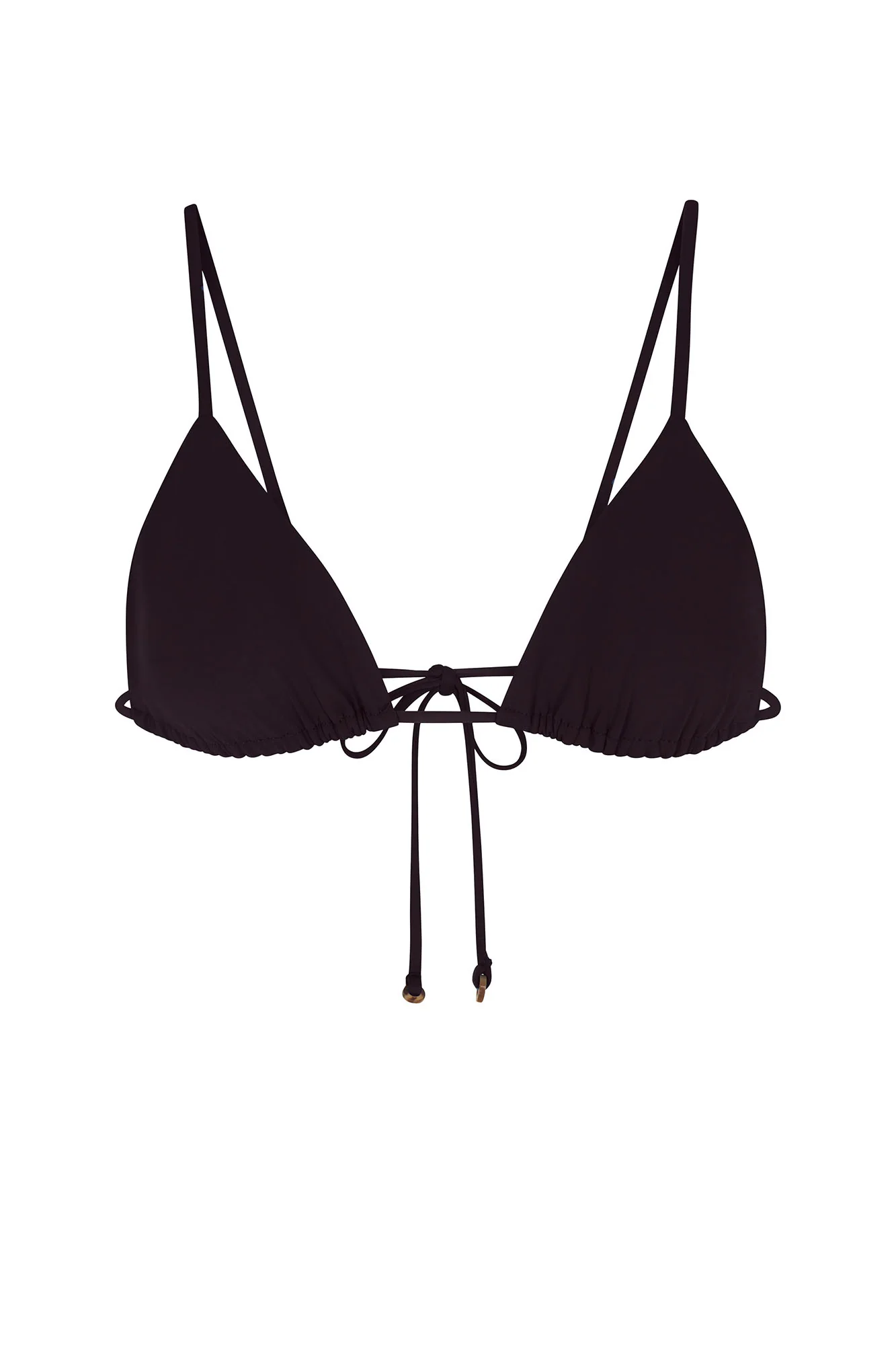 String Triangle Bikini Top - Image 10