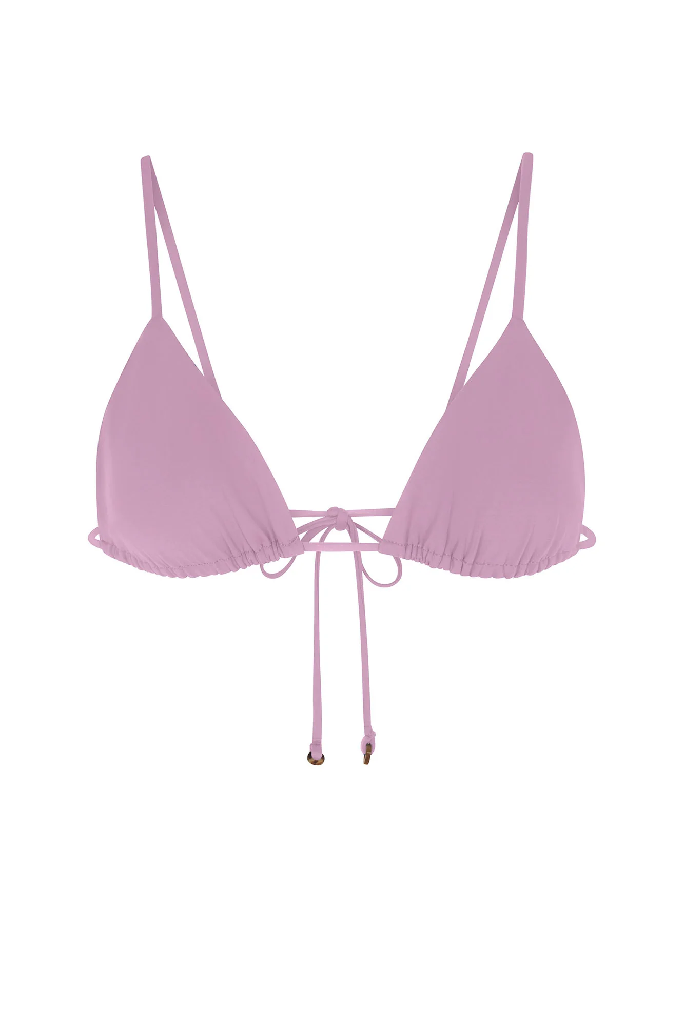 String Triangle Bikini Top - Image 15