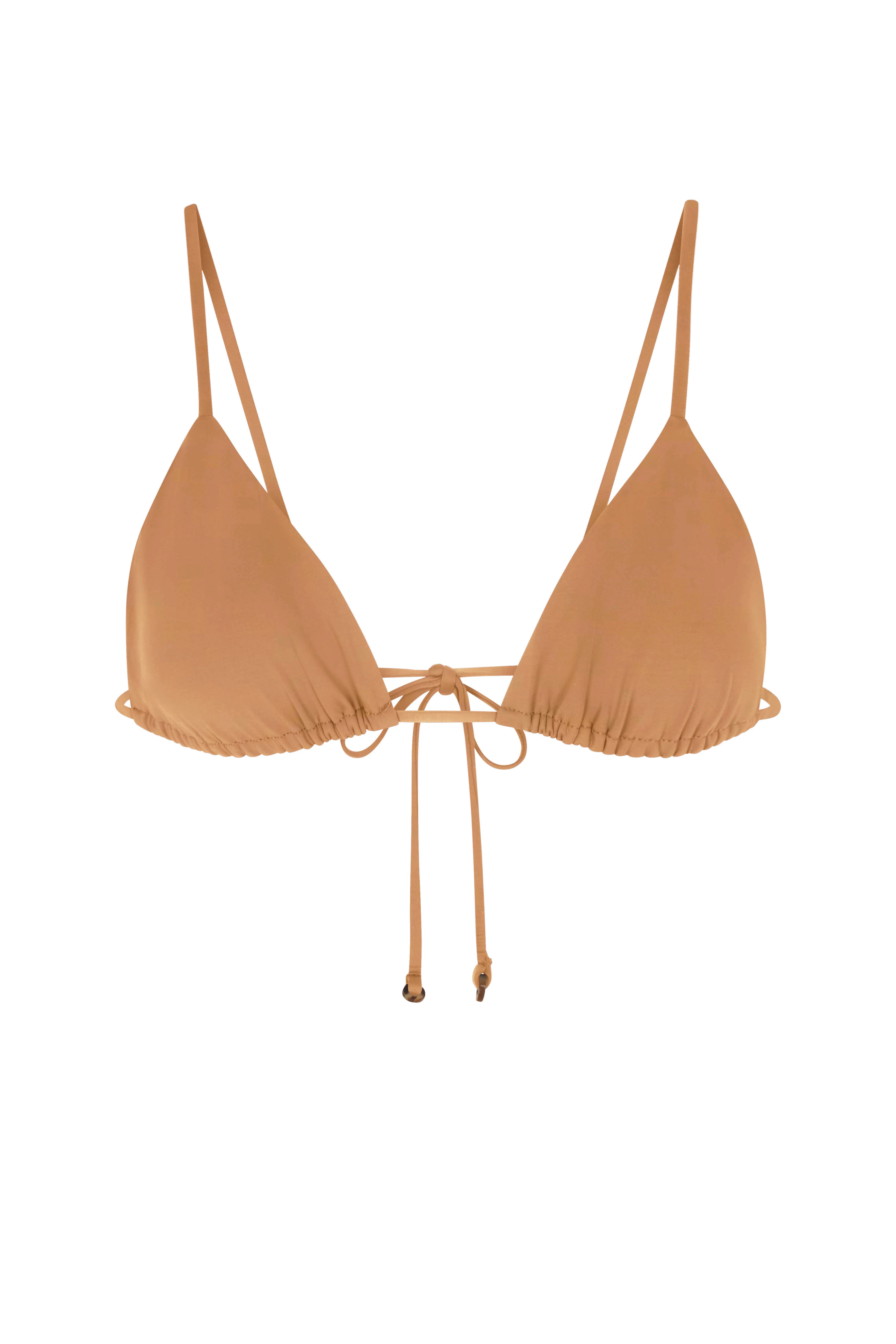 String Triangle Bikini Top - Image 9