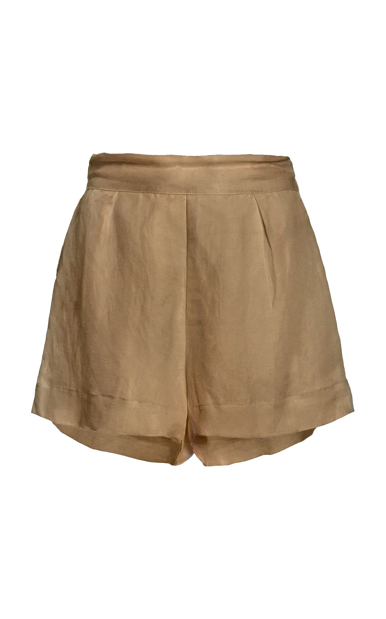High-Waist Short Short in Linen Cupro - Image 4