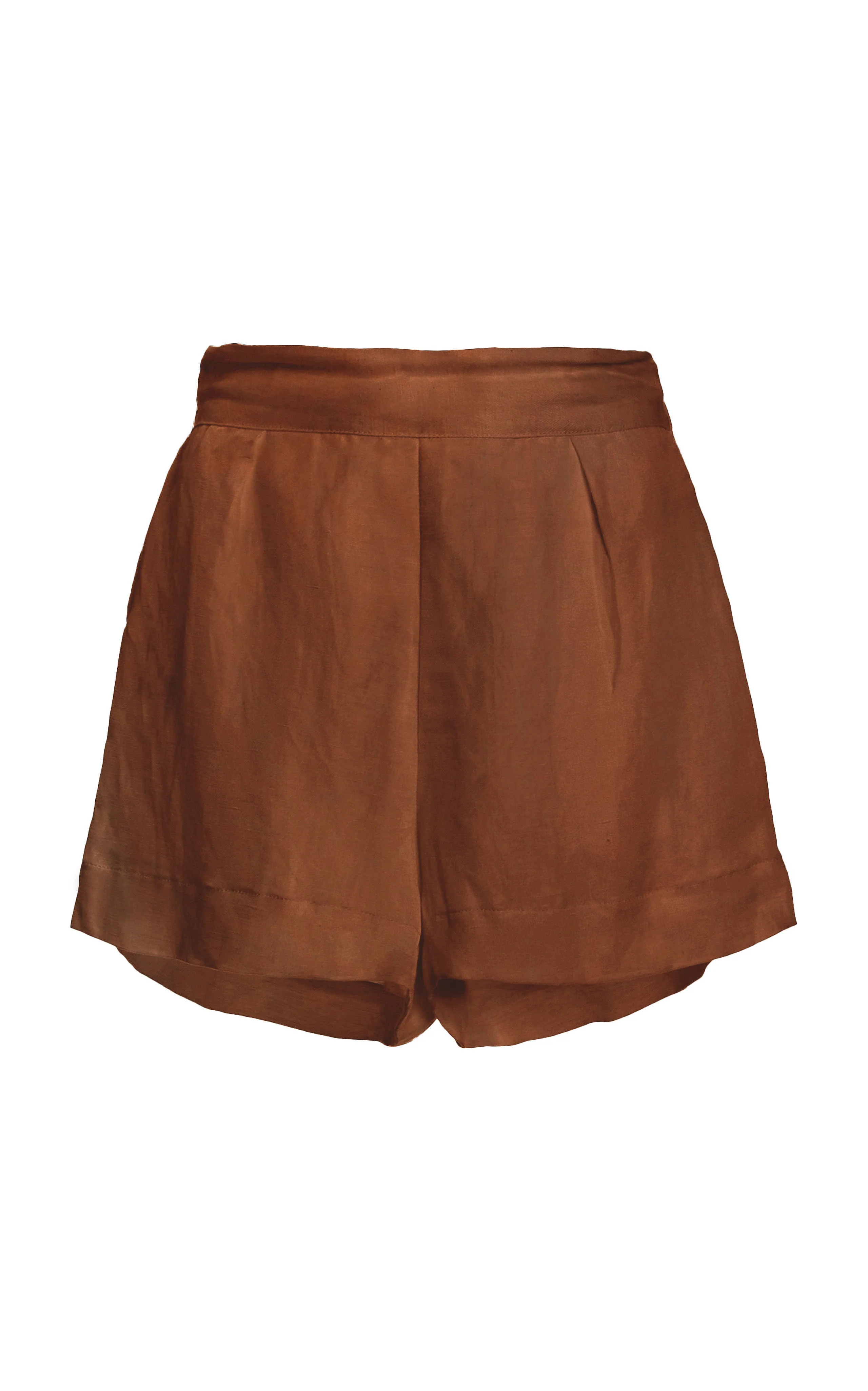 High-Waist Short Short in Linen Cupro - Image 5