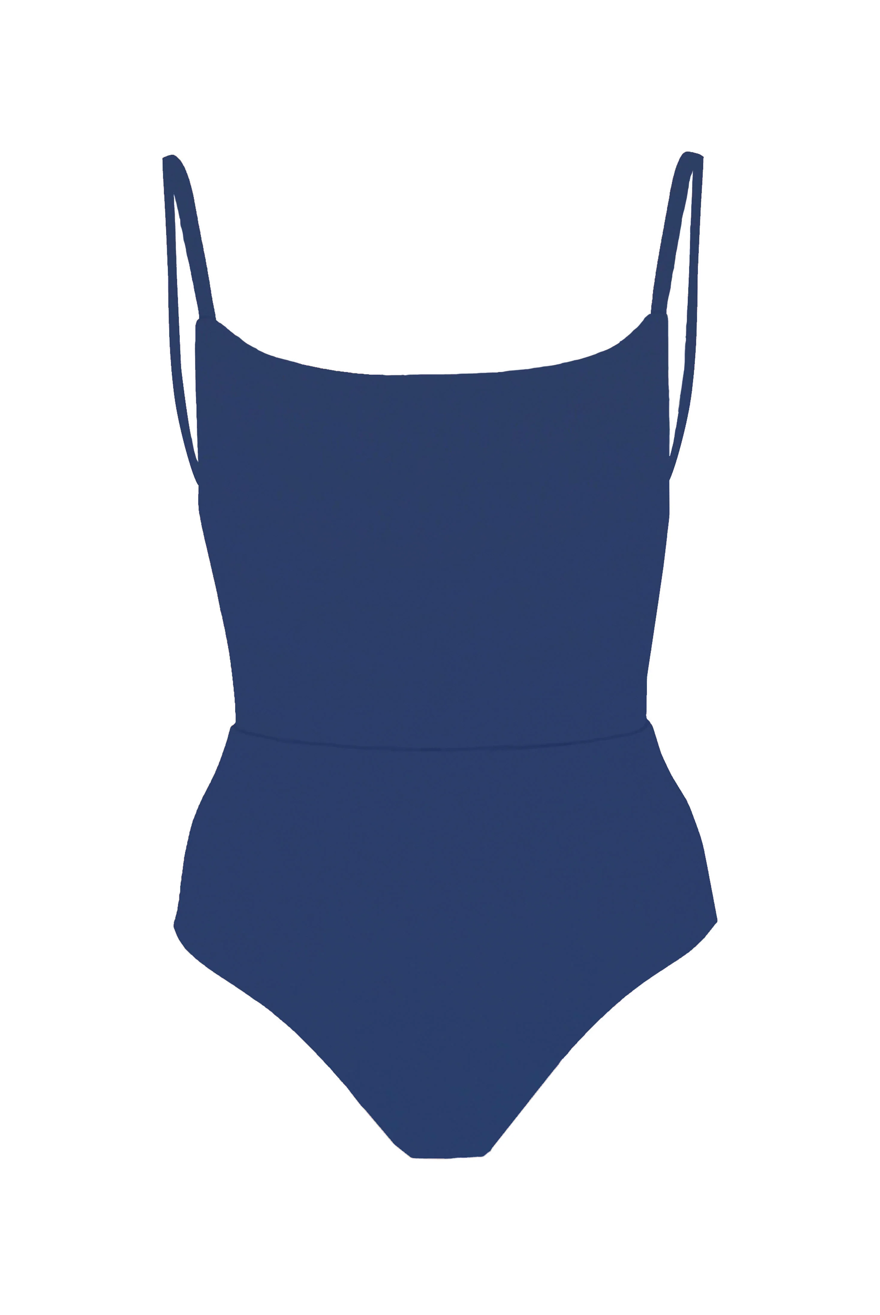 Square Neck Open Back One-Piece - Image 14