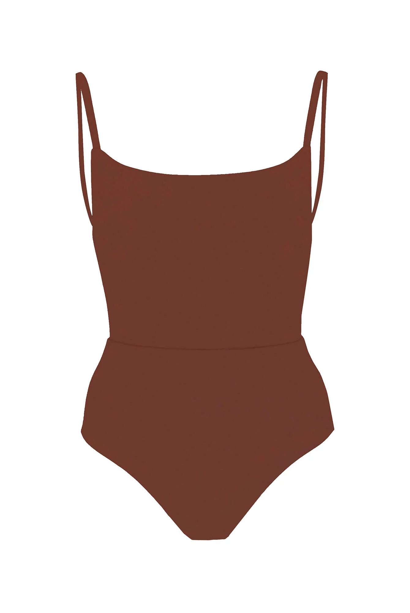 Square Neck Open Back One-Piece - Image 16