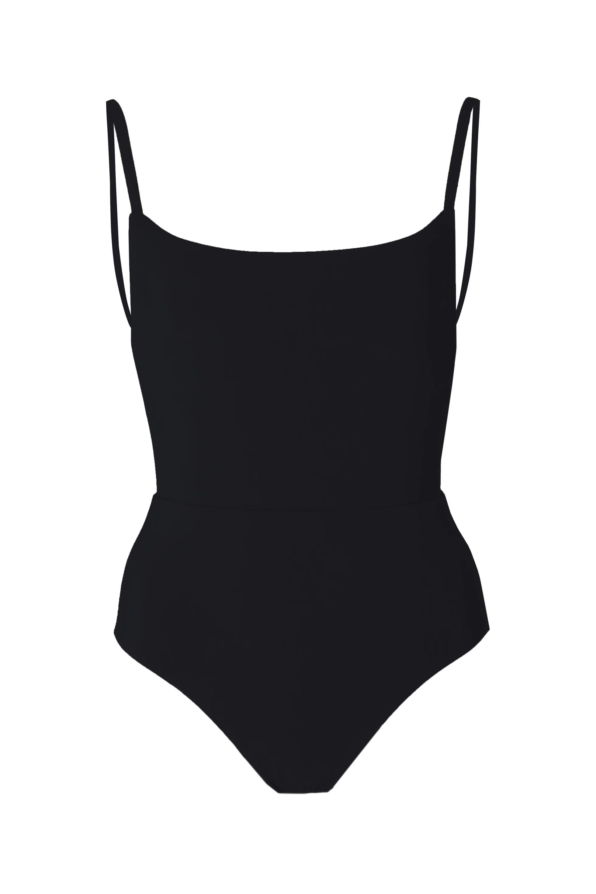 Square Neck Open Back One-Piece - Image 7