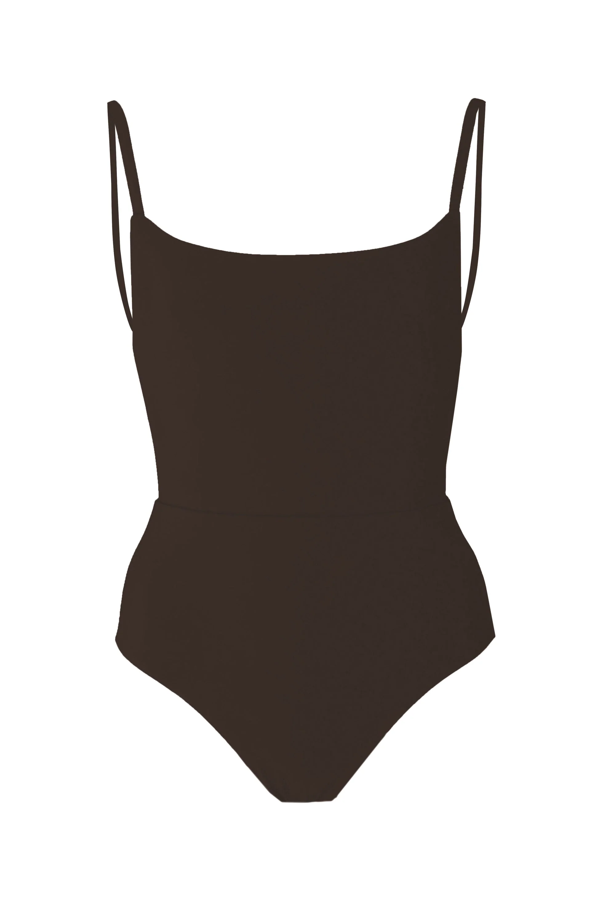 Square Neck Open Back One-Piece - Image 9