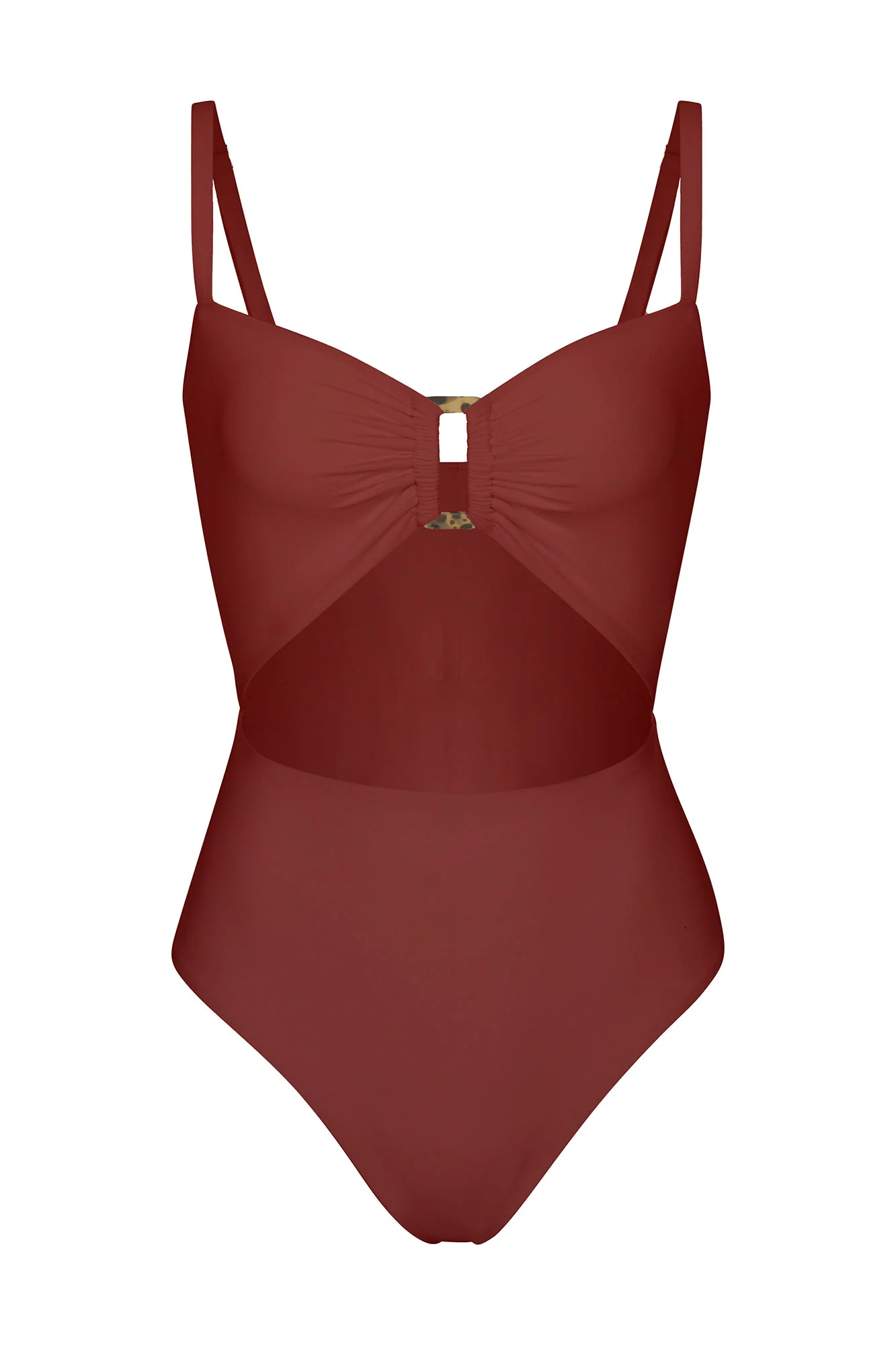 Tortoise Cutout One-Piece - Image 13