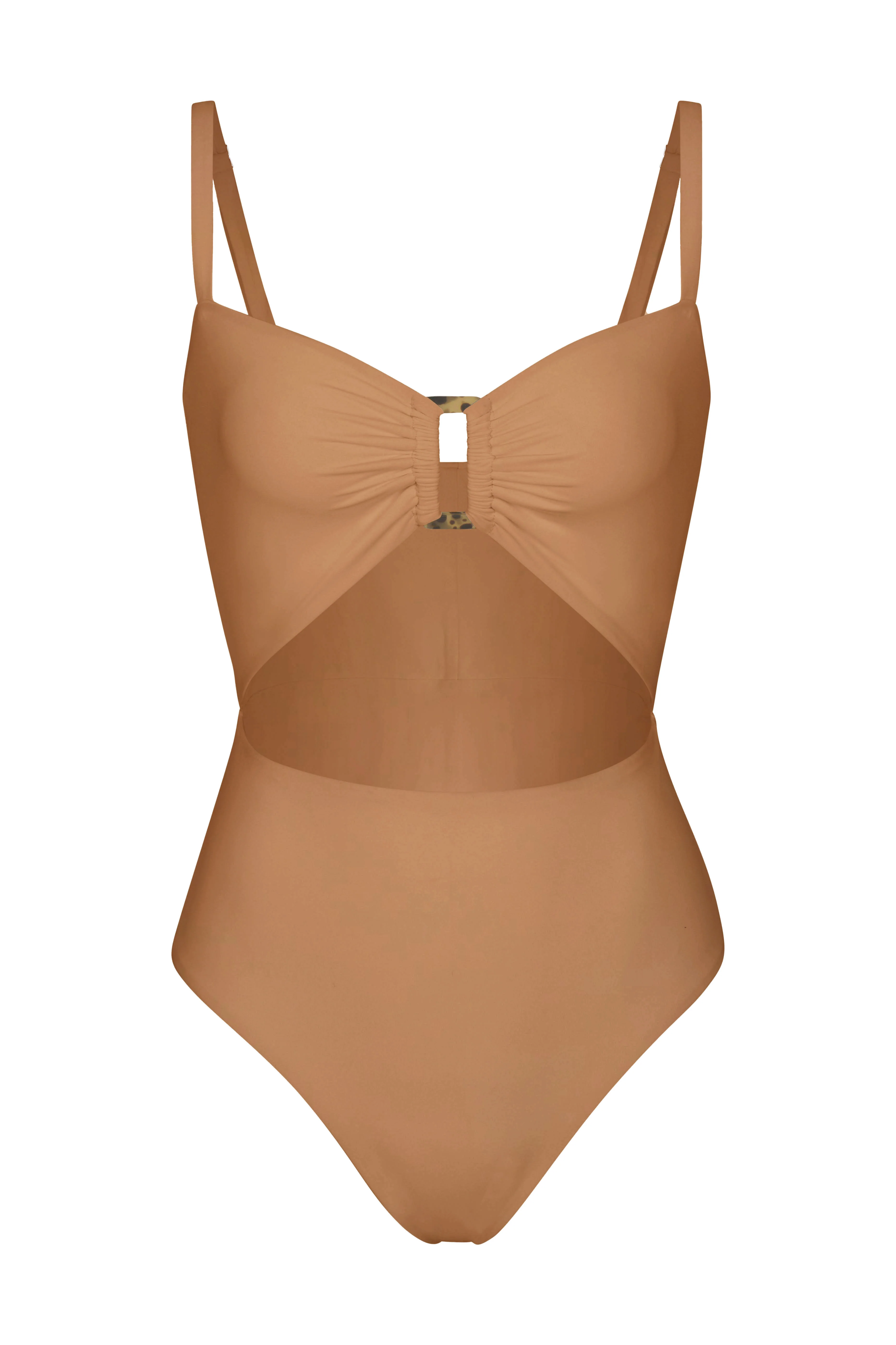 Tortoise Cutout One-Piece - Image 5